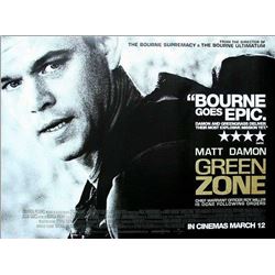 JOB LOT OF X4 - GREEN ZONE: MATT DAMON QUAD POSTER.