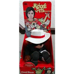 Michael Jackson Michael's Pets "Cool Bear" Toy.