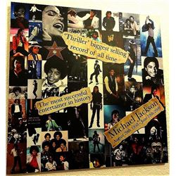 MICHAEL JACKSON THROUGH THE YEARS CANVAS.