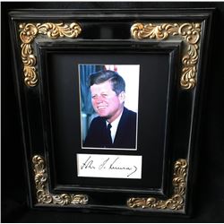 JOHN F KENNEDY (1917-1963).