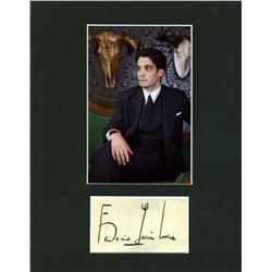 FEDERICO GARCIA LORCA (1898-1936).