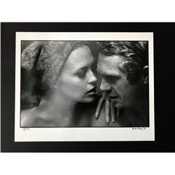 BILL RAY SIGNED: STEVE MCQUEEN/FAYE DUNAWAY 'THE WHISPER' THOMAS CROWN AFFAIR.