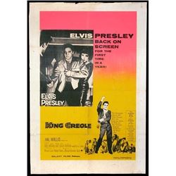 'KING CREOLE' ELVIS MOVIE POSTER.