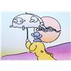 Image 1 : PETER MAX “UMBRELLA MAN" SIGNED LITHOGRAPH.