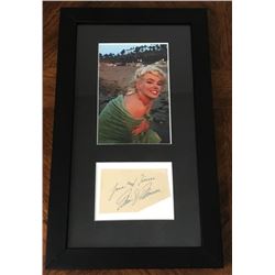 MARILYN MONROE SIGNED (1926-1962). Previously Lot 813