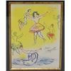Image 1 : Marc Chagall - Lithograph, "Sketch for Giselle"