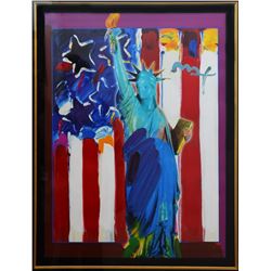 Peter Max-  "United We Stand II"
