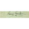 Image 1 : GEORGE GERSHWIN CUTTING.