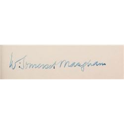 W. SOMERSET MAUGHAM SIGNED
