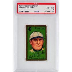 T205 Gold Border Fred Clarke