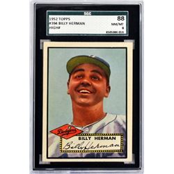 1952 Topps Billy Herman High