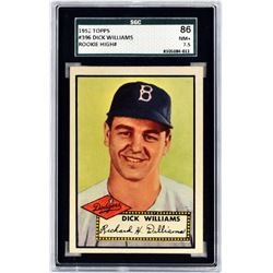 1952 Topps Dick Williams Rookie Card