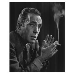 Yousuf Karsh (1908-2002): HUMPHREY BOGART, 1946. Previously lot 24