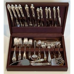 Dominick & Haff for Cartier 77 pc Sterling Service