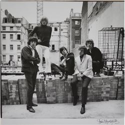 Gered Mankowitz Signed Rolling Stones Photograph.