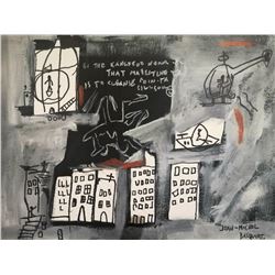 JEAN MICHEL BASQUIAT (1960-1980): UNTITLED.