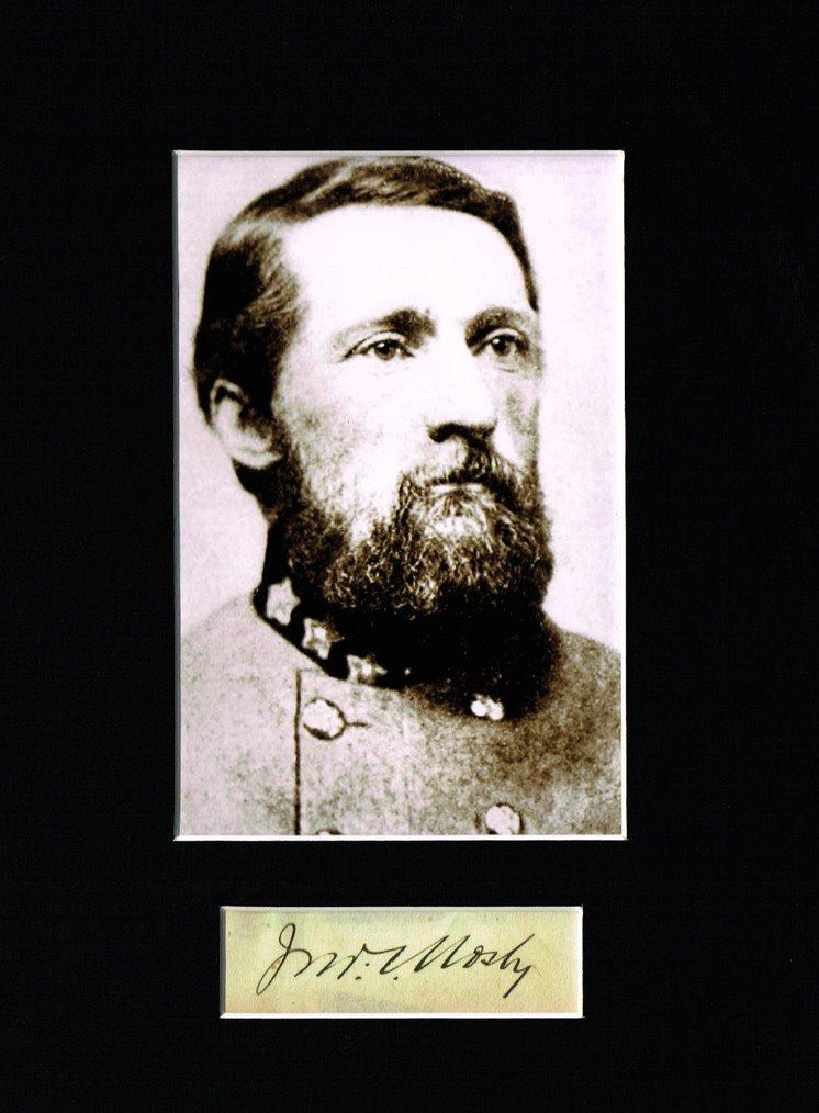 JOHN SINGLETON MOSBY. (18331916).