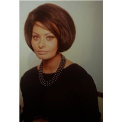 RAY BELLISARIO 'SOPHIA LOREN ON THE SET OF OPERATION CROSSBOW IN 1964'