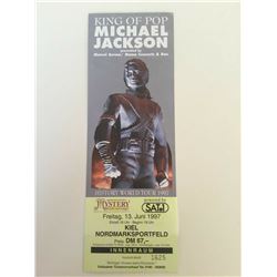 MICHAEL JACKSON UNUSED HISTORY TICKET.