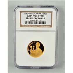 John Paul II Gold Coin.