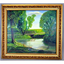 Beaumont Cornell Indiana Bridge Scene