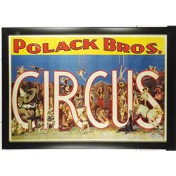 Polack Bros. Circus Poster.