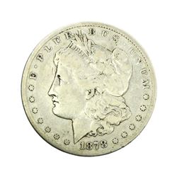 1878-CC Morgan Silver Dollar Coin.