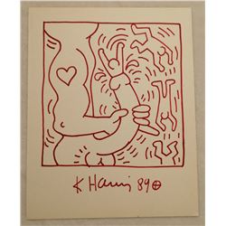 Keith Haring (1958-1990). Untitled.