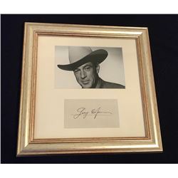 GARY COOPER (1901-1961).