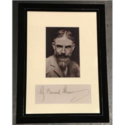 GEORGE BERNARD SHAW (1856-1950).