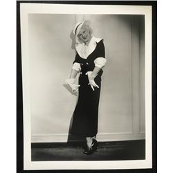 JEAN HARLOW (1911-1937) - GLOBE PHOTOS,NY.