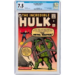 INCREDIBLE HULK" #6 MARCH 1963 COMIC.
