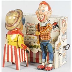 Tin Litho Howdy Doody Piano Toy.