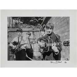 The Beatles First Official Photo Terry O'Neill.