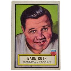 1952 Topps Look N See #15 Babe Ruth.