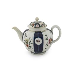 Worcester  Porcelain Teapot.