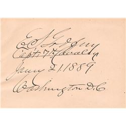 EDWARD S. GODFREY (1843-1932).