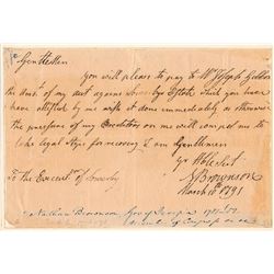 NATHAN BROWNSON (1742 - 1796)