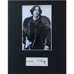 OSCAR WILDE (1854-1900).