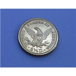 1907 UNCIRCULATED 2 1/2 DOLLAR GOLD COIN LIBERTY COIN.