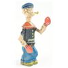Image 2 : Chein Tin Litho Wind Up Popeye Shadow Boxer with Box.