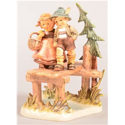 Hummel Figure; "On Our Way" with Original Box. (Century Collection 1992)