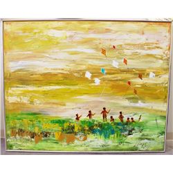 LEE REYNOLDS KITE PAINTING.