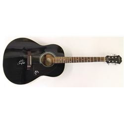 GLEN CAMPBELL AUTOGRAPHED ACOUSTIC GUITAR.