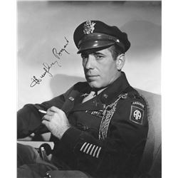 HUMPHREY BOGART SIGNED PHOTO.