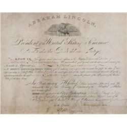 ABRAHAM LINCOLN APPOINTMENT.