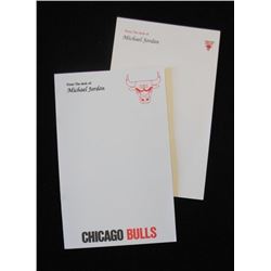 Michael Jordan Personal Notepads.