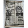 Image 1 : JOHN LENNON 1980 NEWSPAPER ARTICLE.