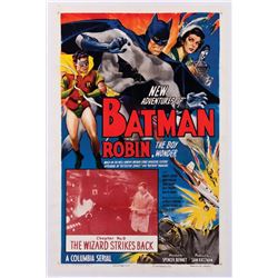 NEW ADVENTURES OF BATMAN & ROBIN 1-SHEET POSTER.