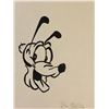 Image 1 : Bill Justice signed drawing of Pluto.